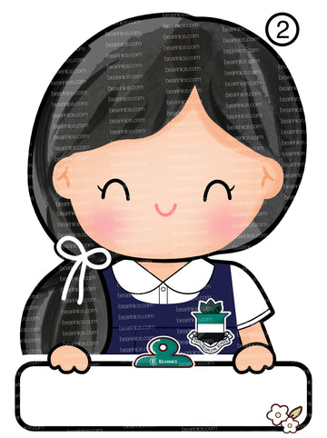 DIGITAL DOWNLOAD! - No Physical Product : Raffles Girls Pri Sch