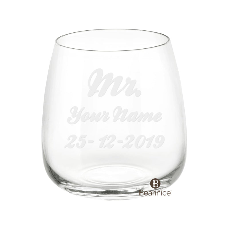 Personalised Glass - 36cl - 5 get 1 FREE (6pcs)