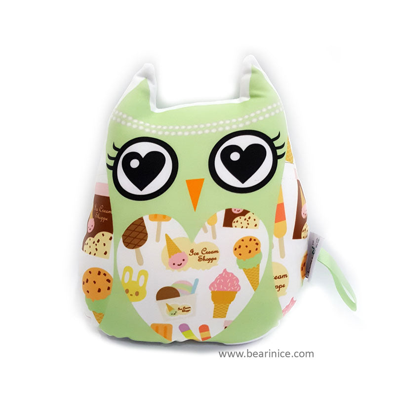 Female Owl Stuff-ice-Cream