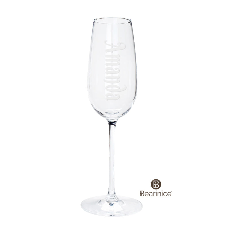 Personalised Glass - Champagne  - 22cl